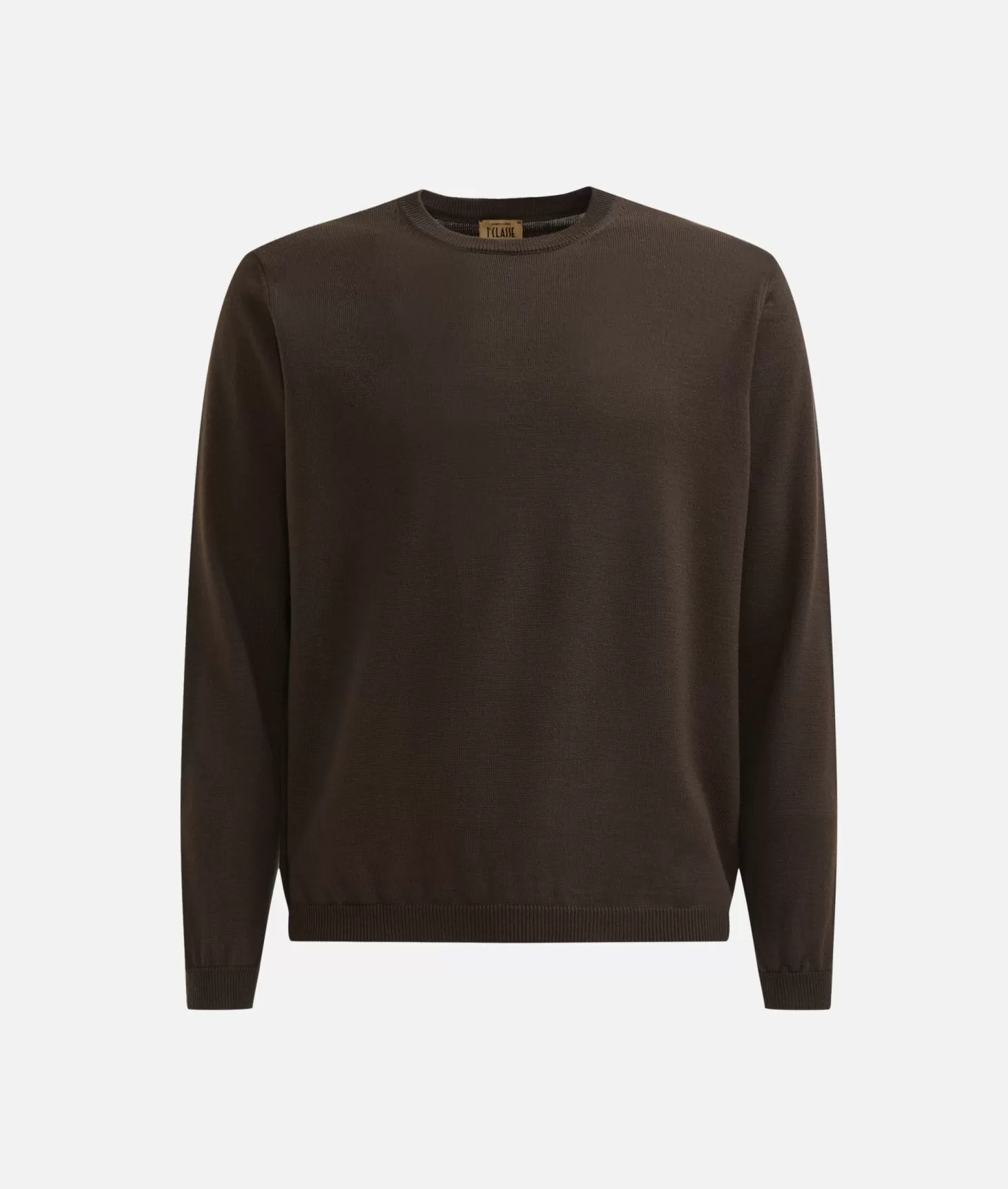 Alviero martini 1a classe Girocollo in filato misto lana con toppe Geo Classic Castoro Shopping Online