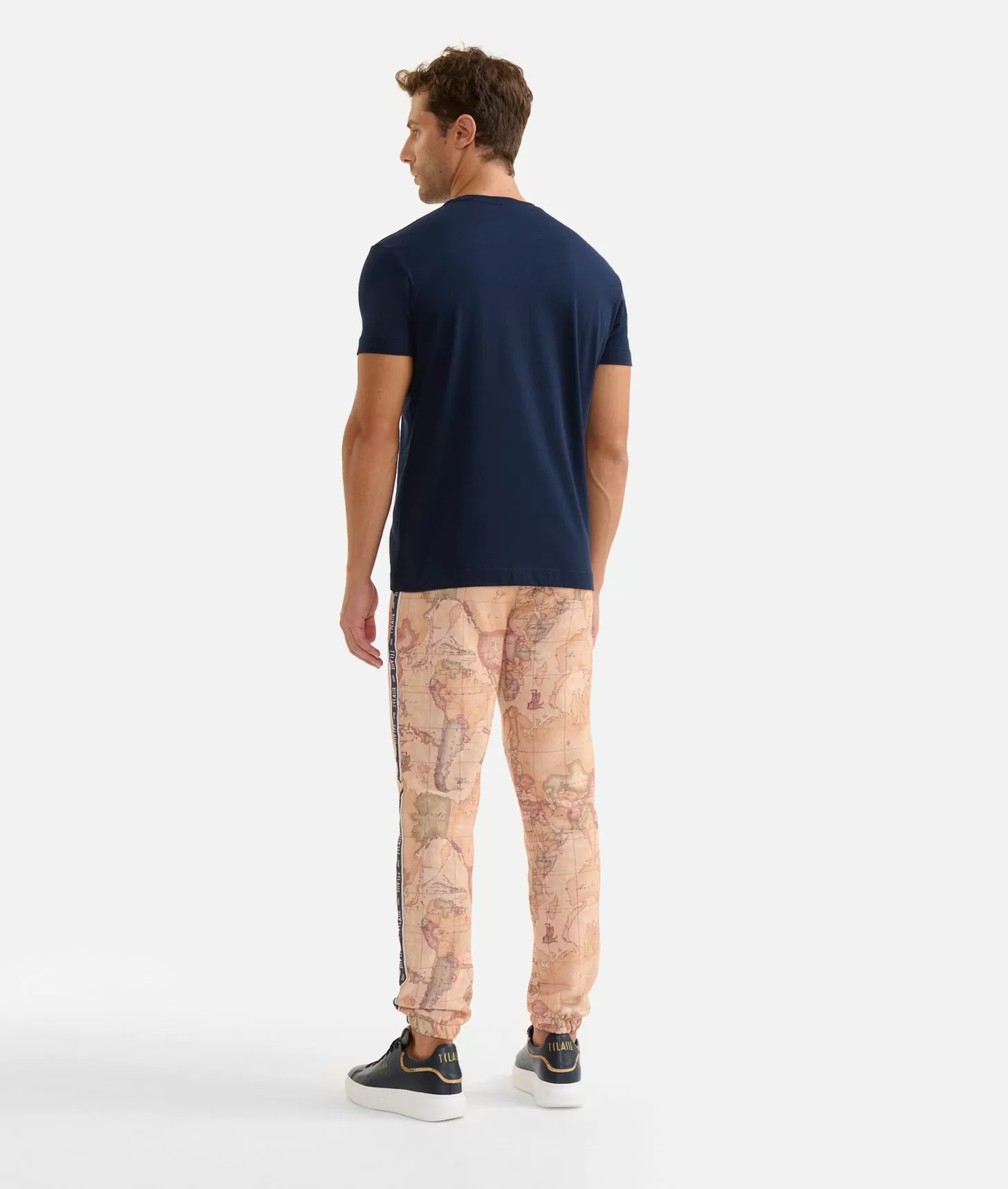 Alviero martini 1a classe T-shirt in cotone con logo 1ᴬ Classe Essentia Blu Navy I Più Venduti