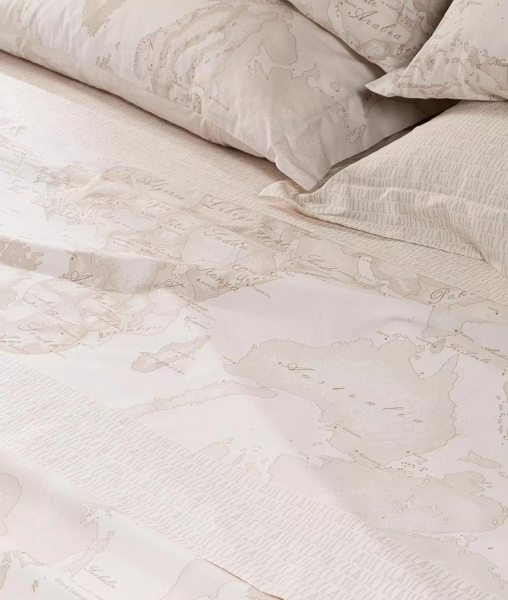 Alviero martini 1a classe Completo lenzuola copriletto Geo White Consegna Veloce