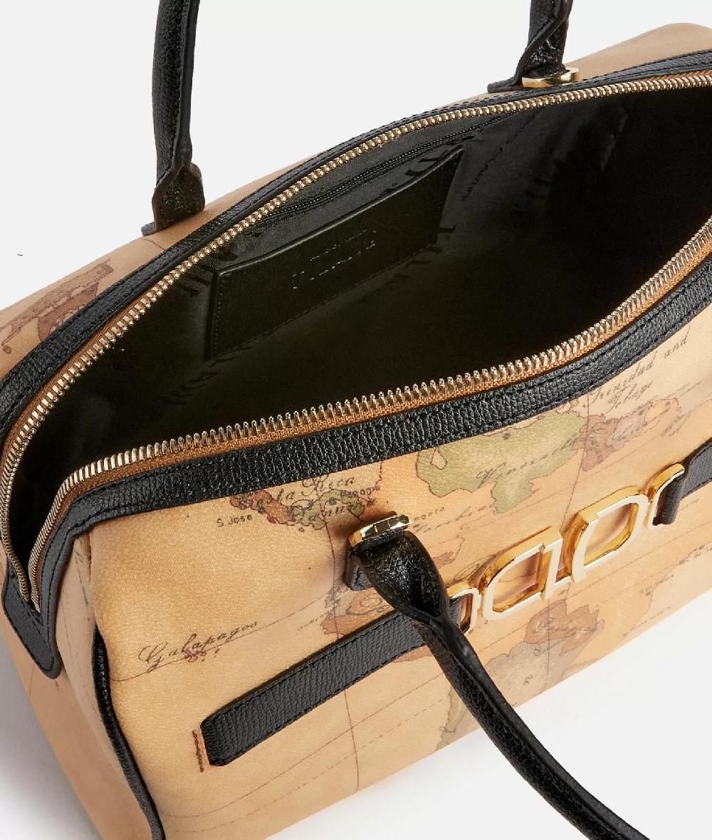 Alviero martini 1a classe 3D Geo bauletto con tracolla Nero Saldi