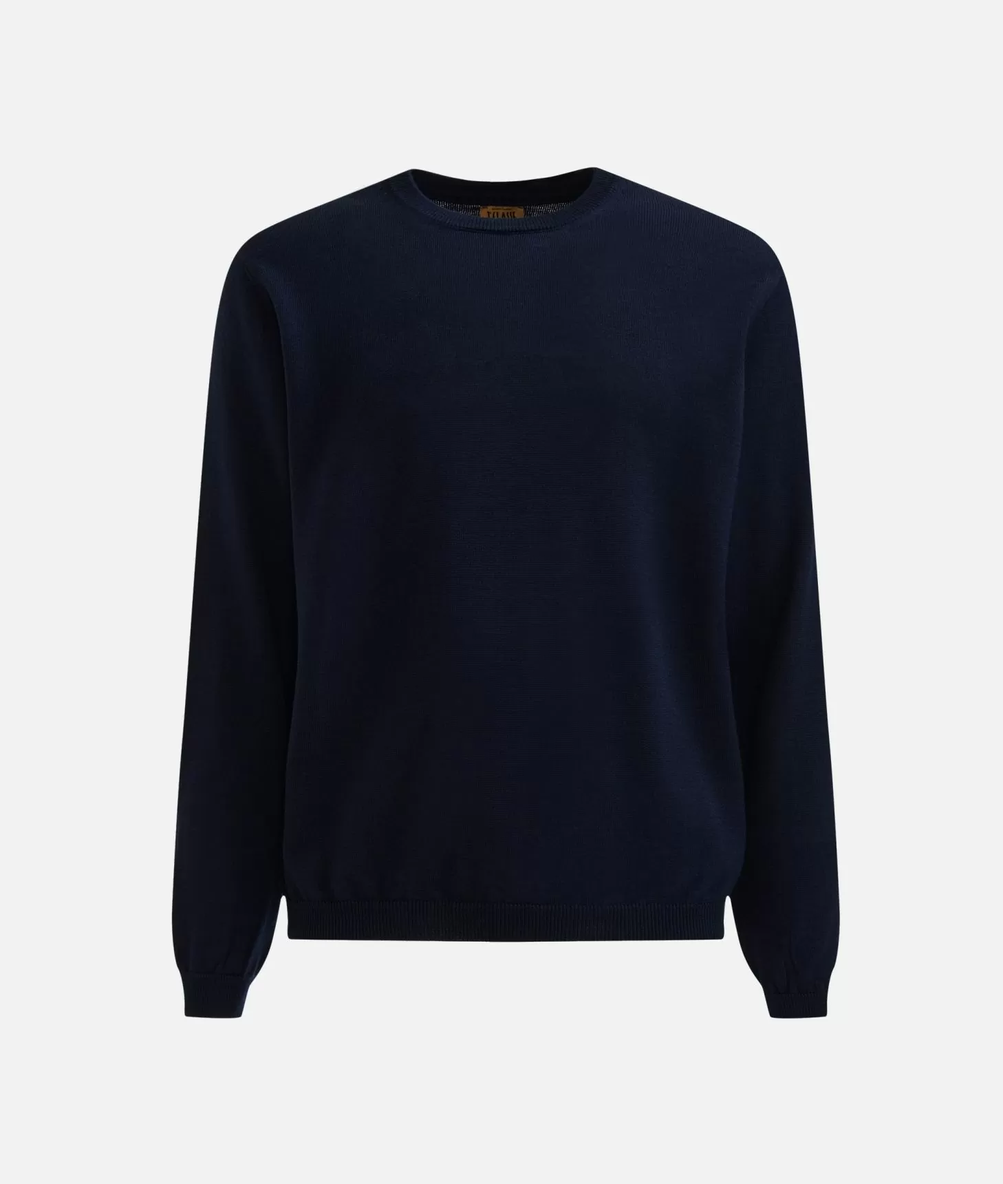 Alviero martini 1a classe Girocollo in filato misto lana con toppe Geo Classic Blu Notte Fino Al -60%