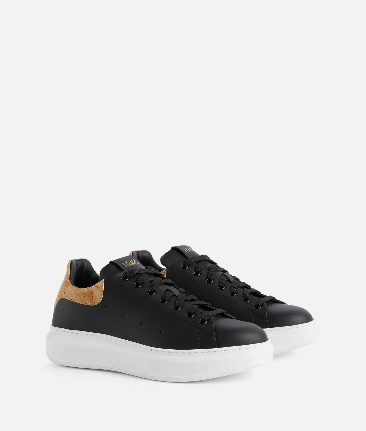 Alviero martini 1a classe Sneakers in pelle liscia Nere Economico