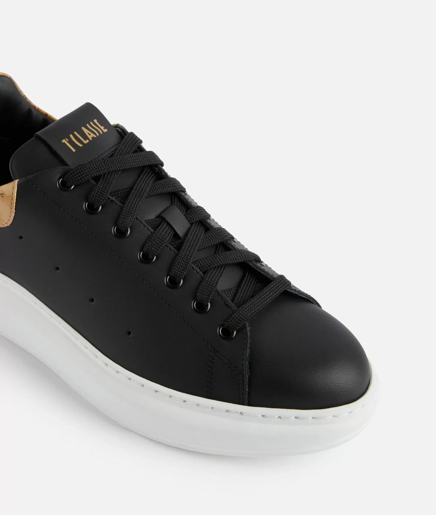 Alviero martini 1a classe Sneakers in pelle liscia Nere Economico