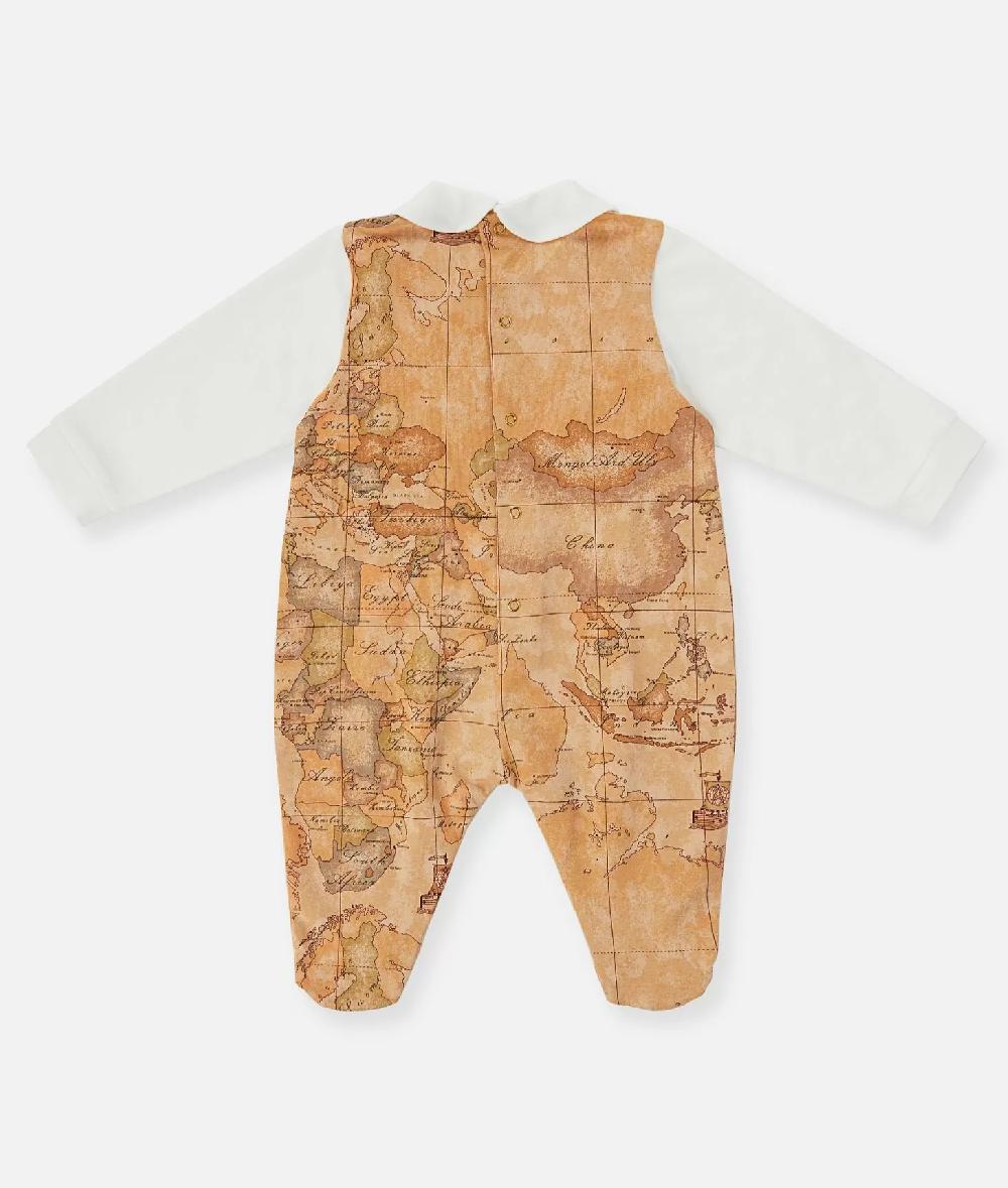 Alviero martini 1a classe Tutina in cotone coniglietto Geo Classic Pezzi Unici