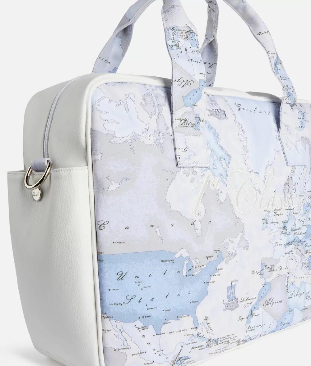 Alviero martini 1a classe Borsa per il cambio Geo Lord Azzurro Sottocosto