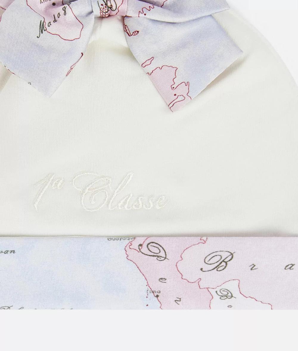 Alviero martini 1a classe Cappellino in cotone con fiocco Geo Lady Rosa Hotsell