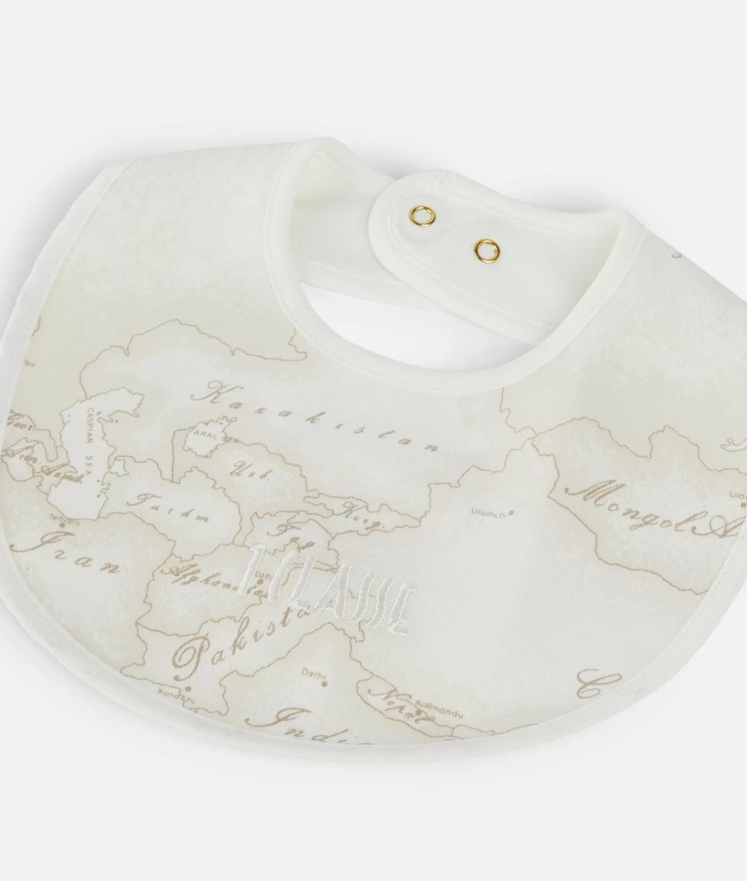 Alviero martini 1a classe Kit con tutina bavaglino e cappellino Geo White Vendita Calda