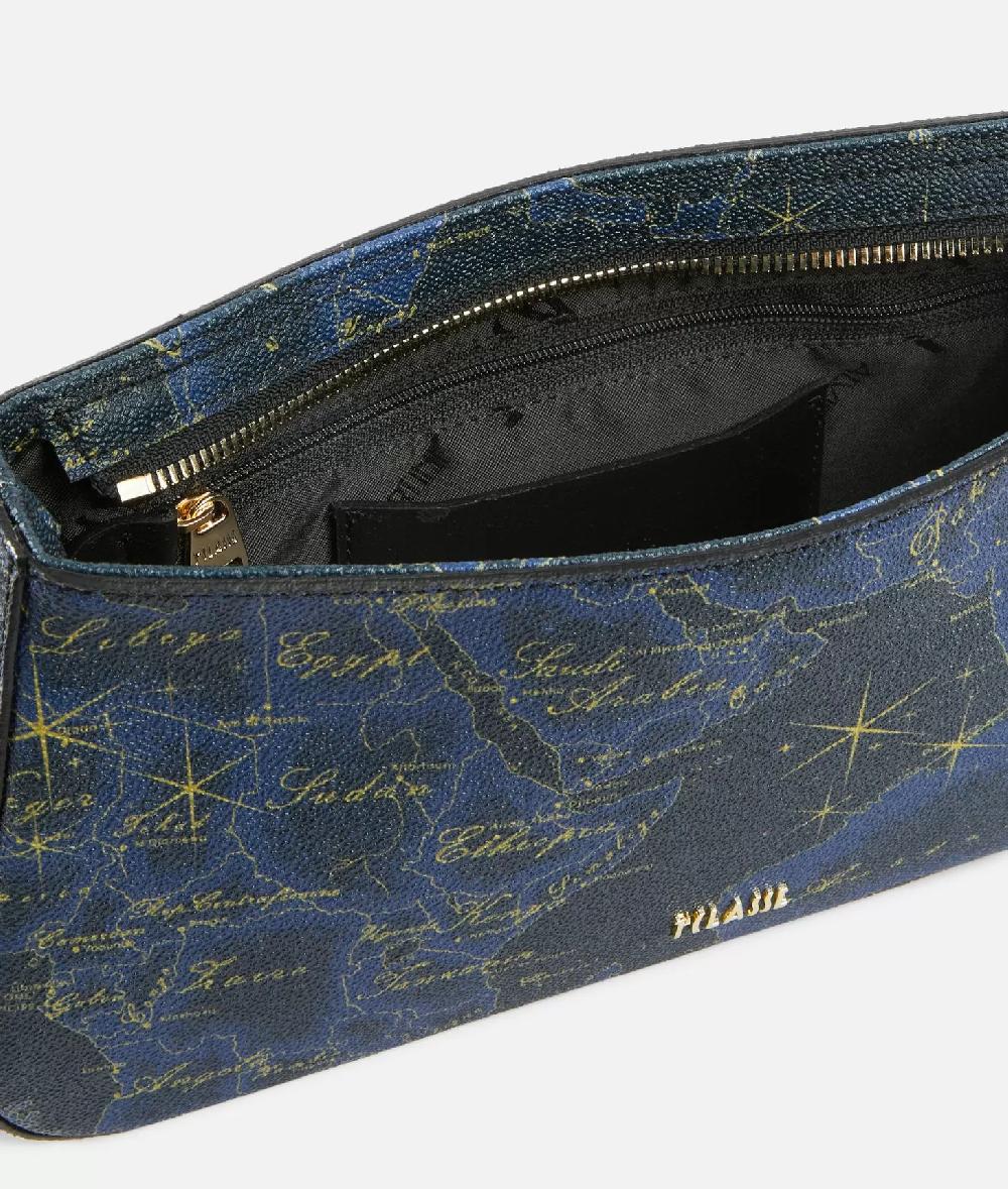 Alviero martini 1a classe Geo Midnight sottospalla con tracolla Blu Notte Saldi