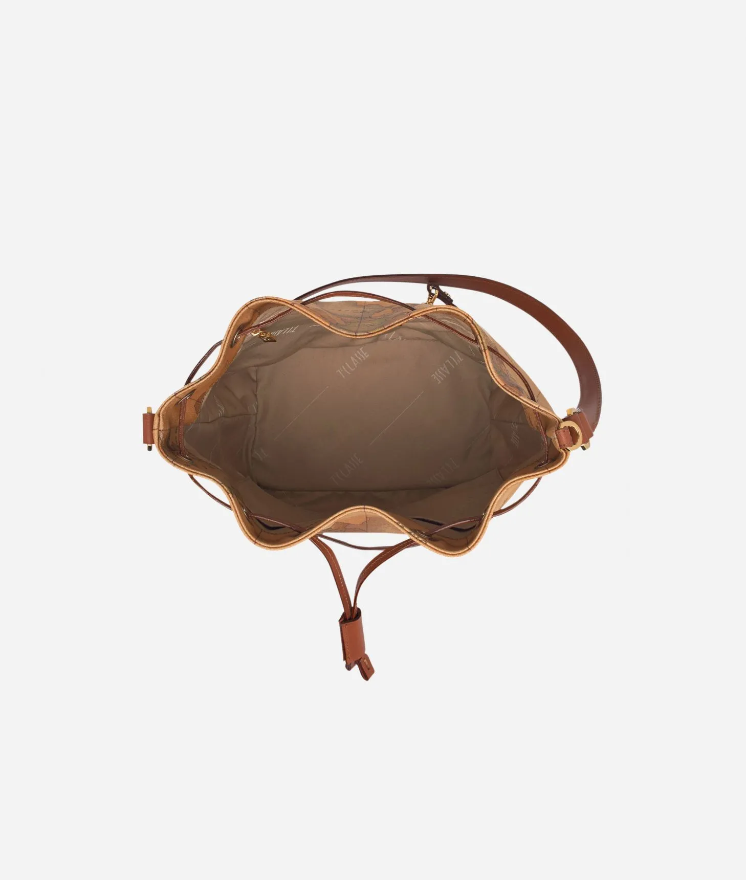 Alviero martini 1a classe Geo Classic Borsa media a secchiello Pezzi Unici