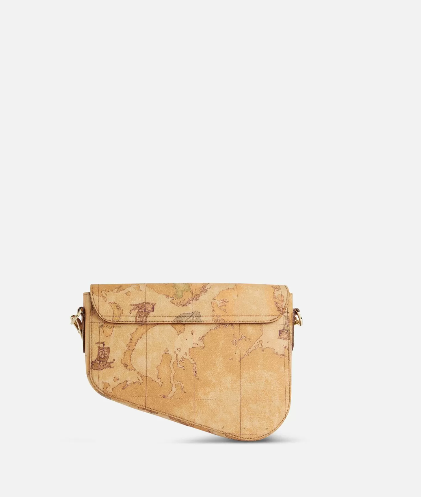 Alviero martini 1a classe Borsa a tracolla con patta in tessuto stampa Geo Classic Naturale Qualità Garantita