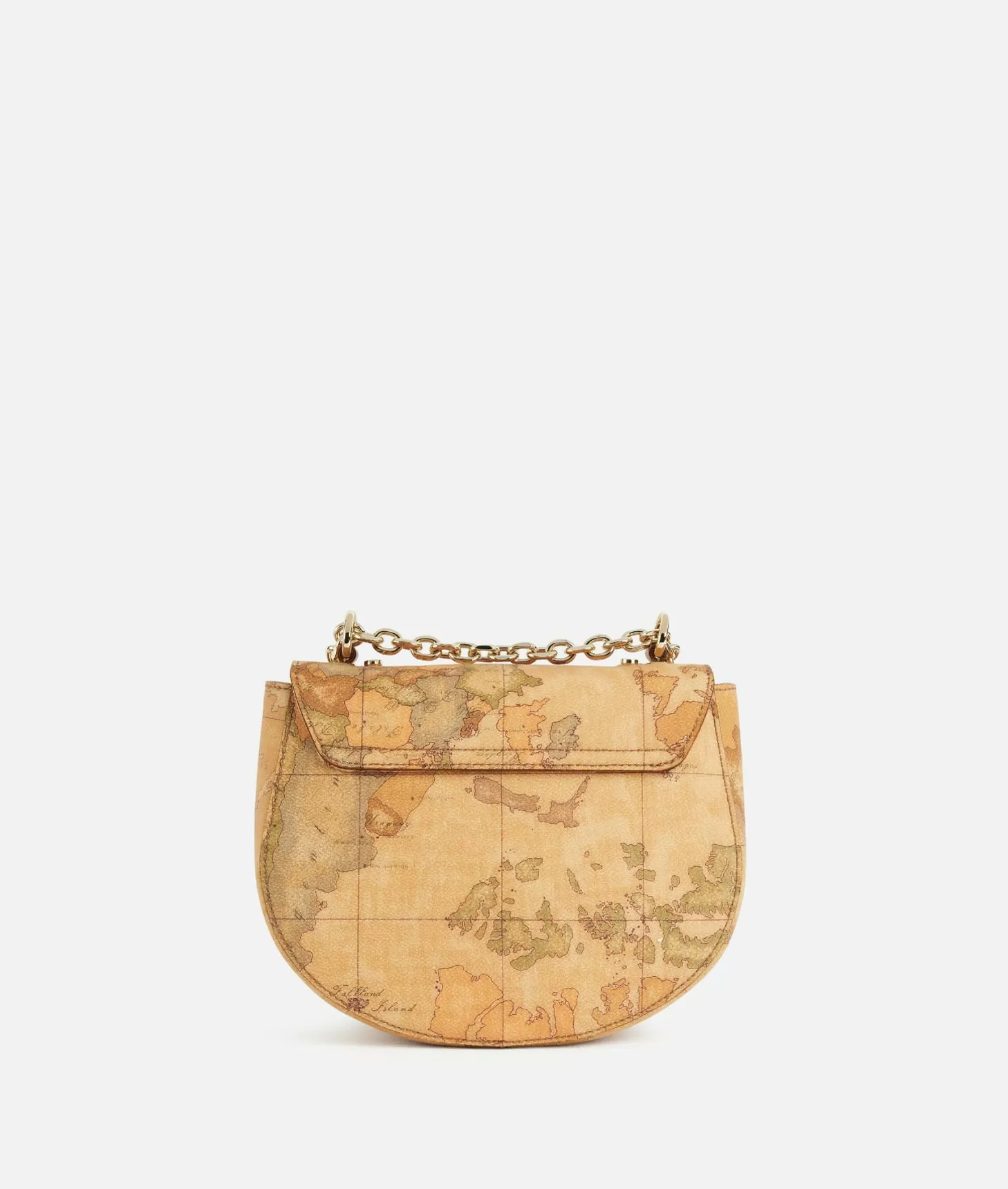 Alviero martini 1a classe Tracollina tonda in tessuto stampa Geo Classic Naturale Negozi Online
