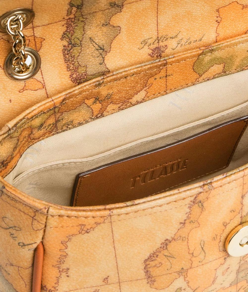 Alviero martini 1a classe Geo Classic Borsa piccola con lettering Affare Del Giorno