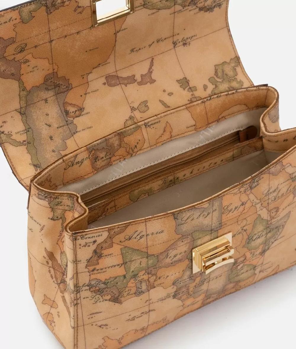 Alviero martini 1a classe Geo Classic tracolla con patta Sottocosto