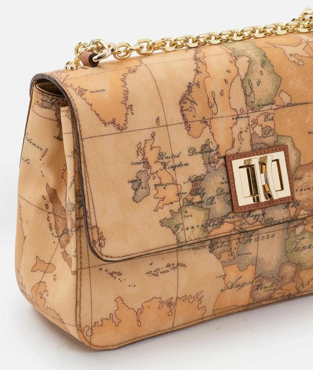 Alviero martini 1a classe Geo Classic tracolla con patta Sottocosto