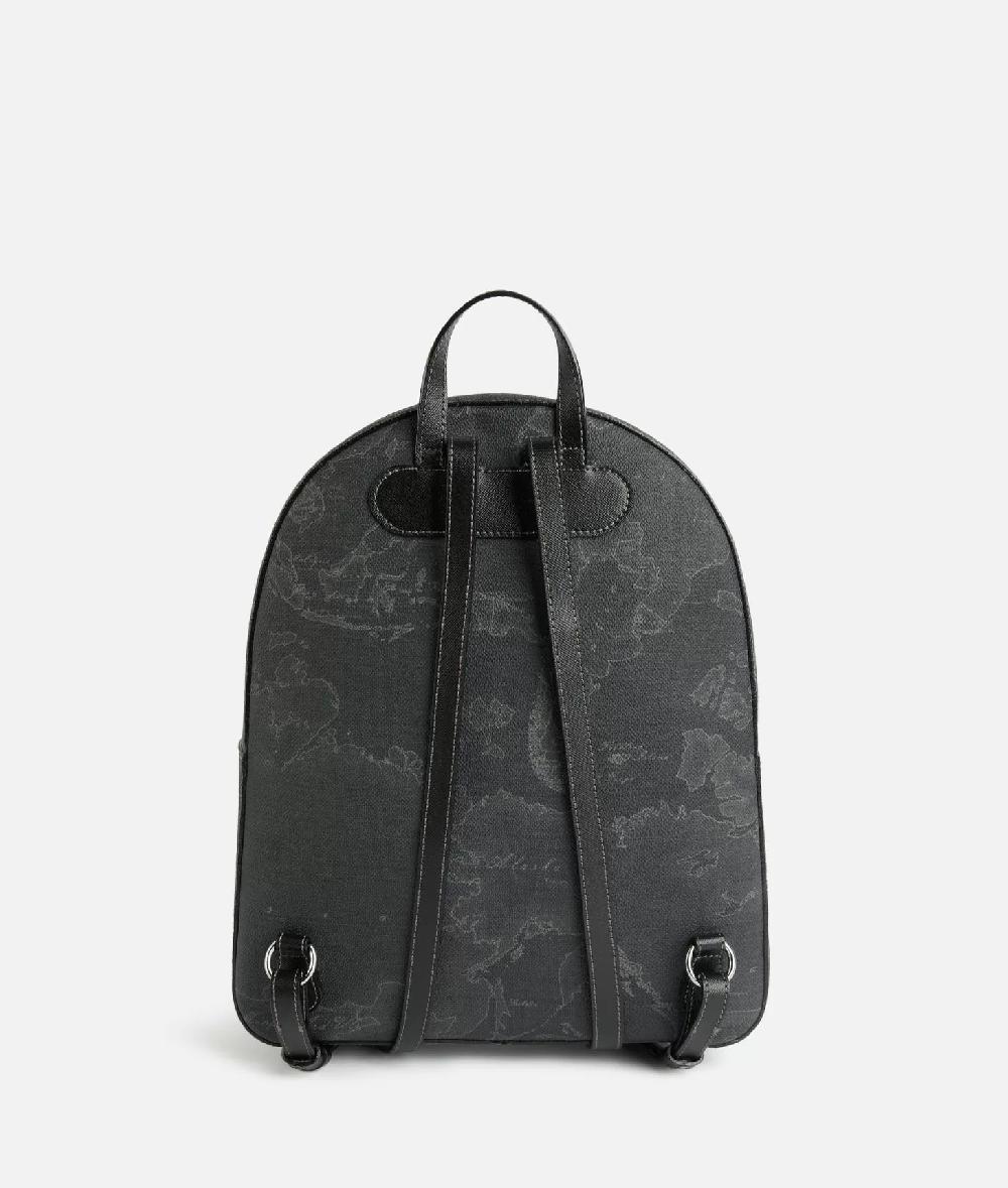 Alviero martini 1a classe Zaino tre tasche in tessuto stampa Geo Night Nero Online