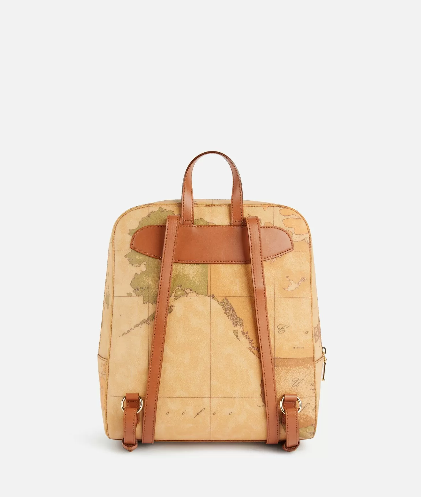 Alviero martini 1a classe Zaino in tessuto stampa Geo Classic Naturale Outlet