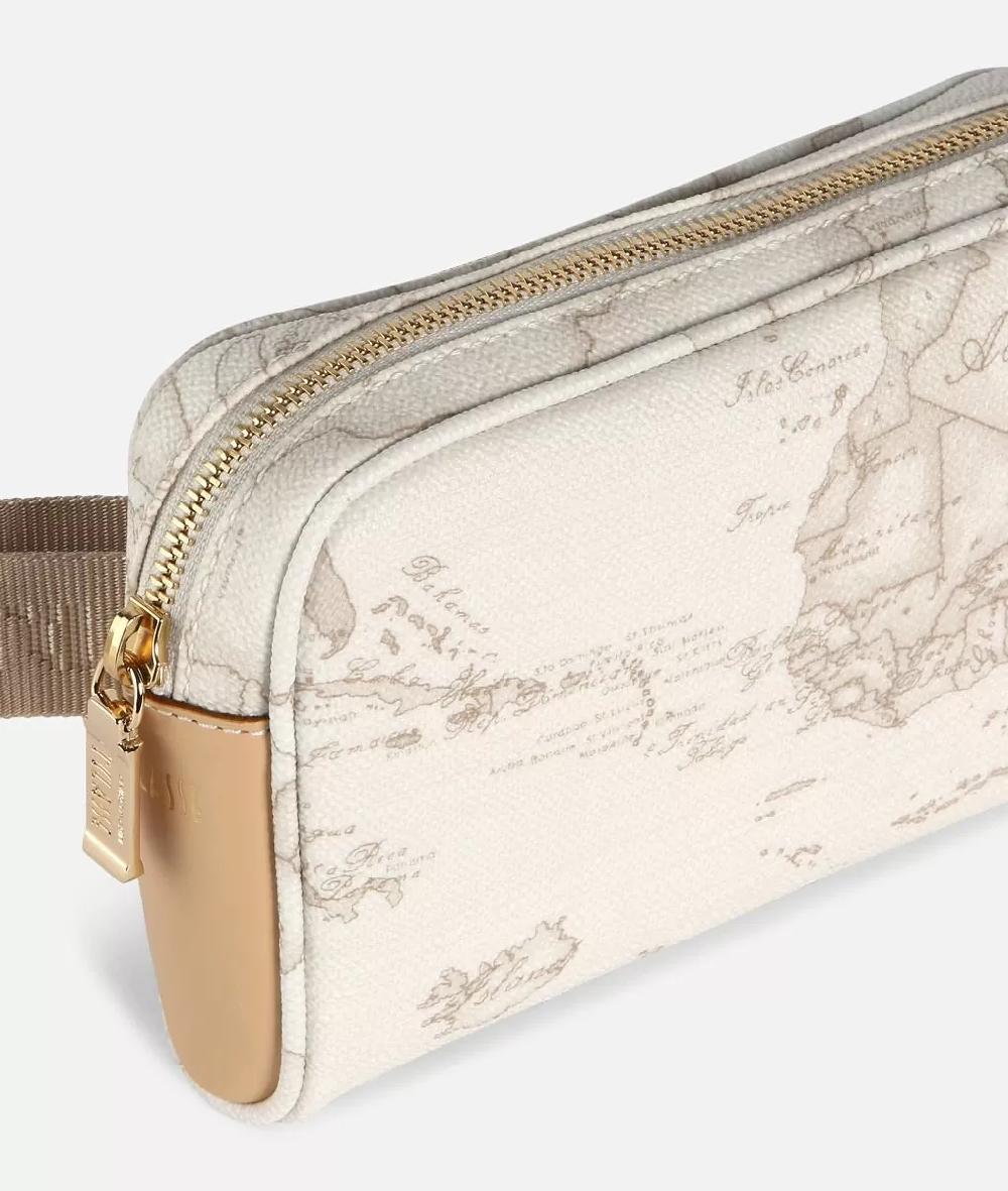 Alviero martini 1a classe Geo White Marsupio con cintura a nastro Vendita Economica