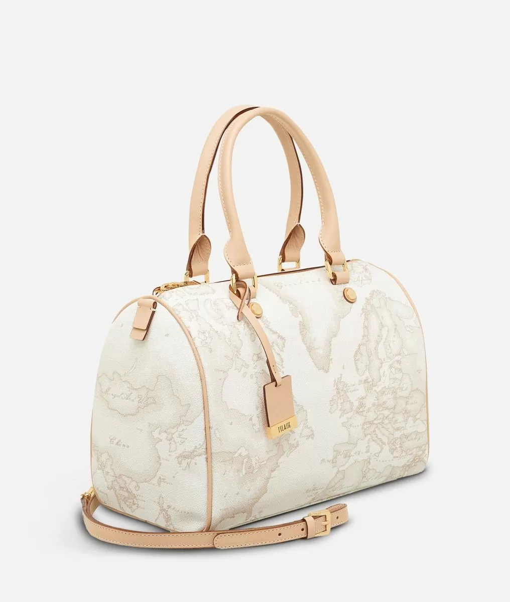 Alviero martini 1a classe Geo White Borsa media a bauletto Promozione