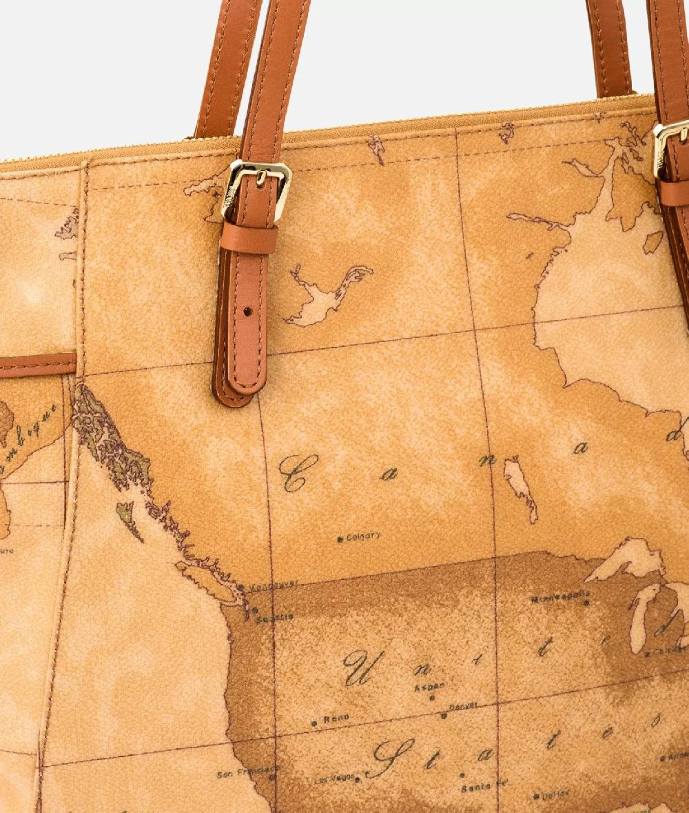 Alviero martini 1a classe Geo Classic Borsa shopping grande Soddisfazione Garantita