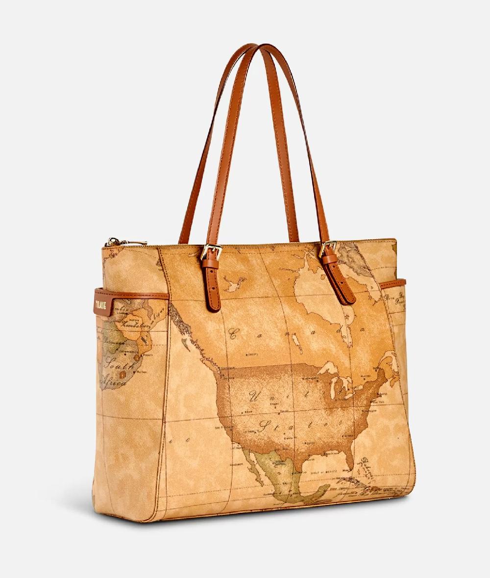 Alviero martini 1a classe Geo Classic Borsa shopping grande Soddisfazione Garantita