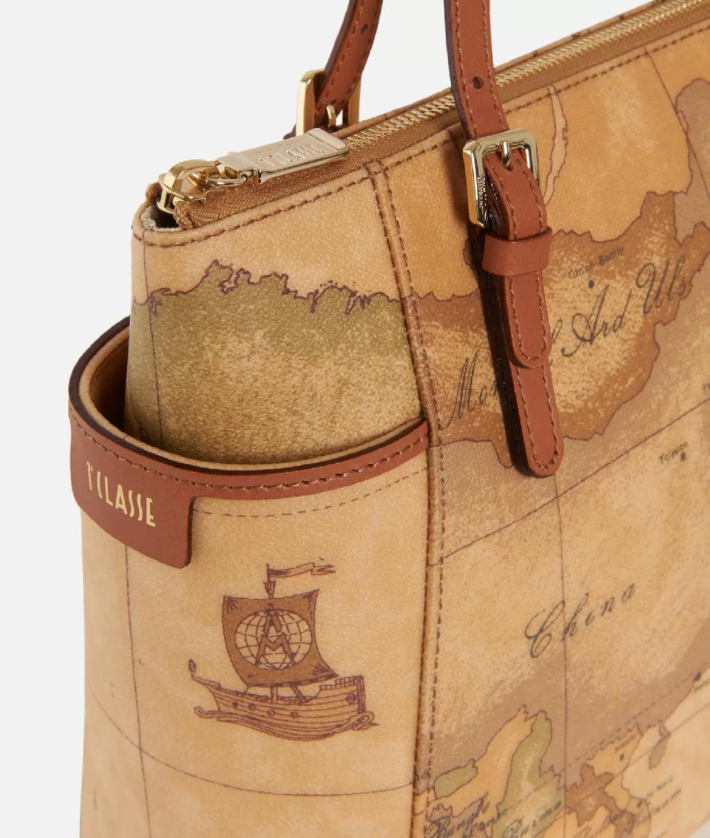 Alviero martini 1a classe Geo Classic Shopping bag con fibbie Negozi Online