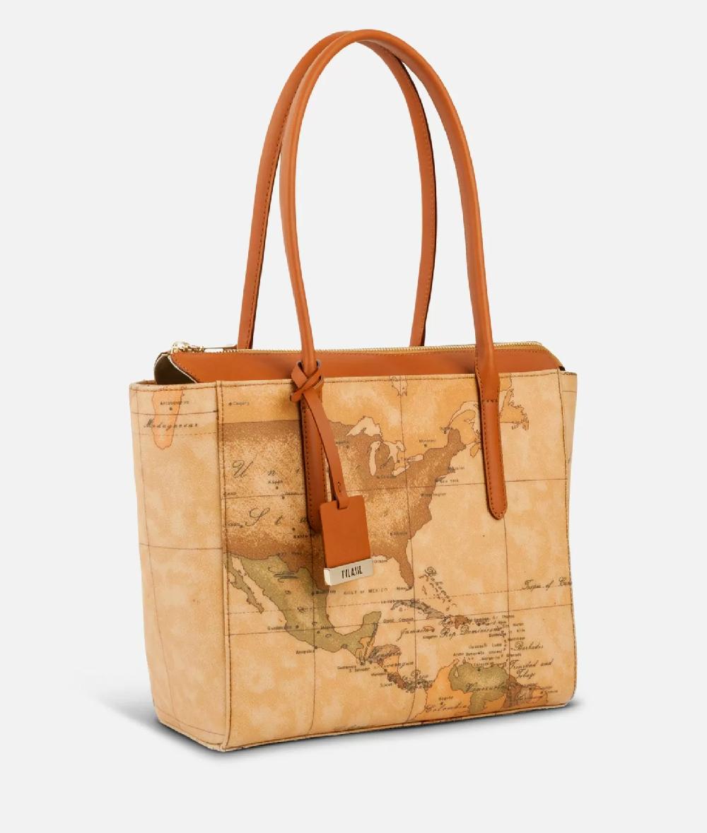 Alviero martini 1a classe Geo Classic Borsa shopping media Consegna Veloce