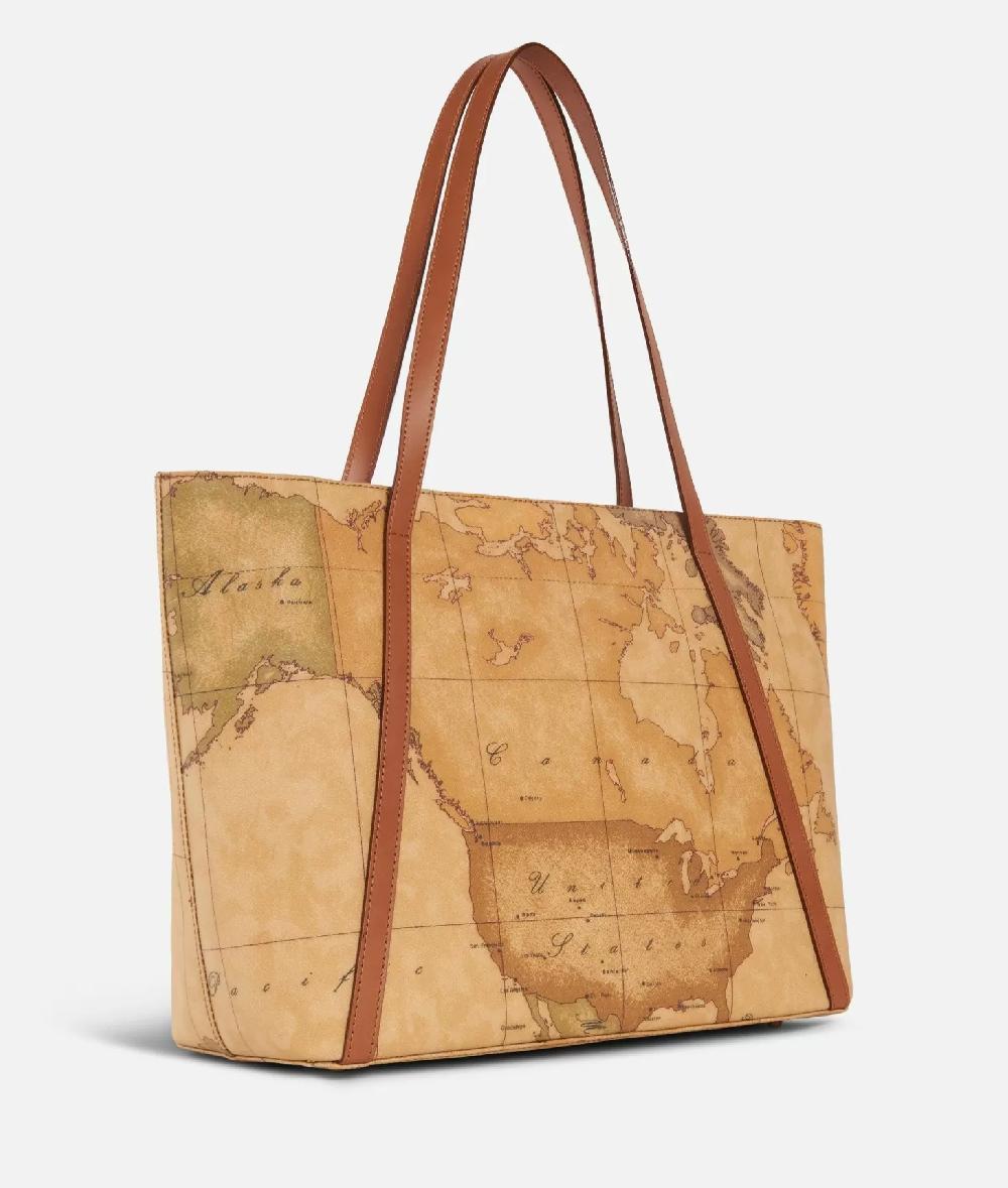 Alviero martini 1a classe Geo Classic Shopping bag con borchiette grande Promozione Limitata