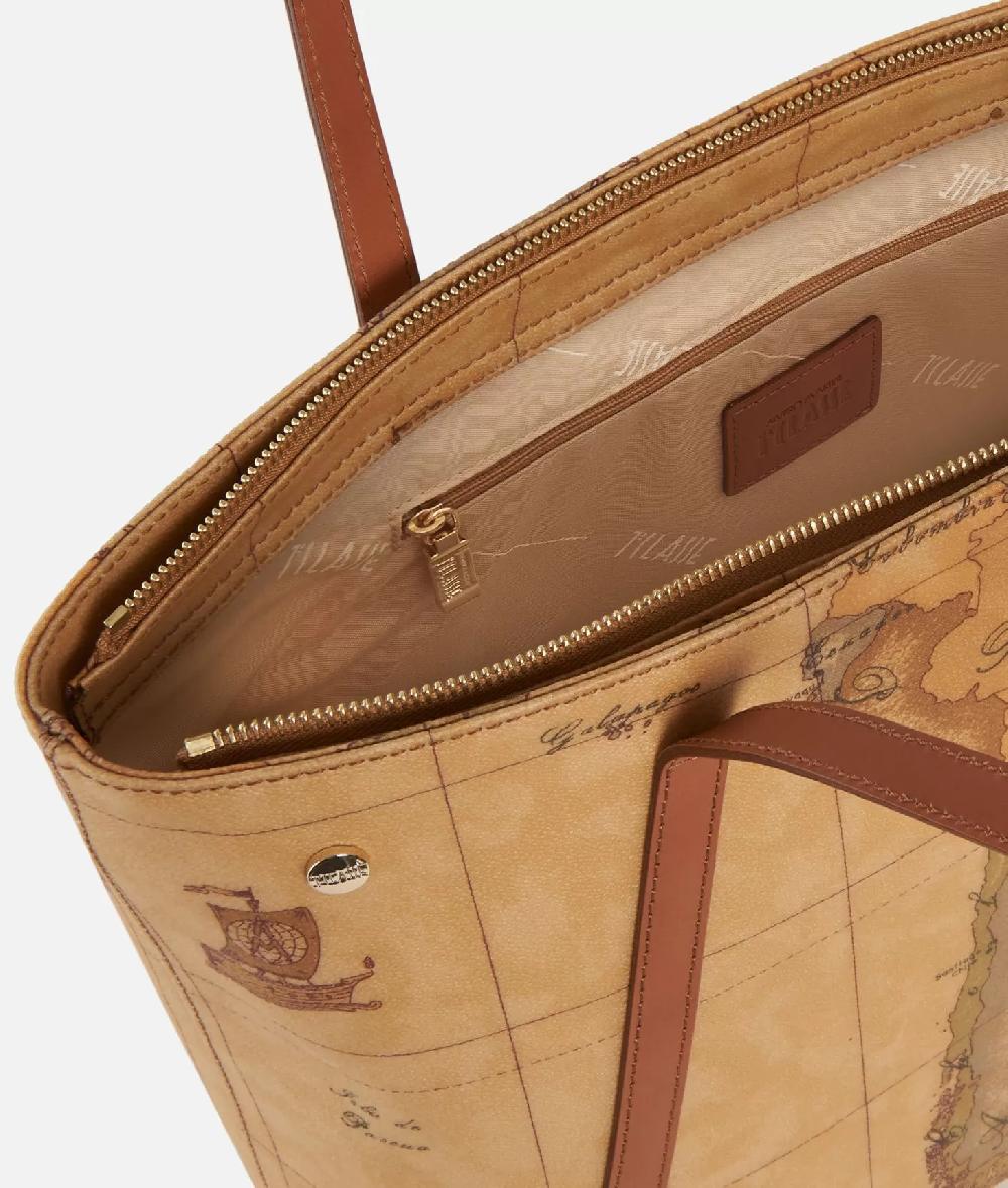 Alviero martini 1a classe Geo Classic Shopping bag con borchiette grande Promozione Limitata