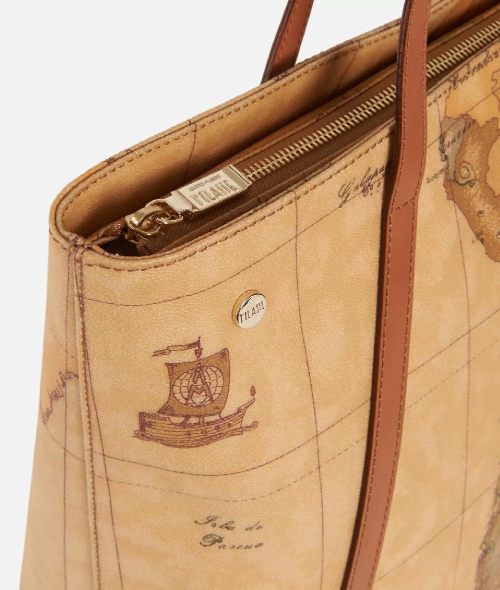Alviero martini 1a classe Geo Classic Shopping bag con borchiette grande Promozione Limitata